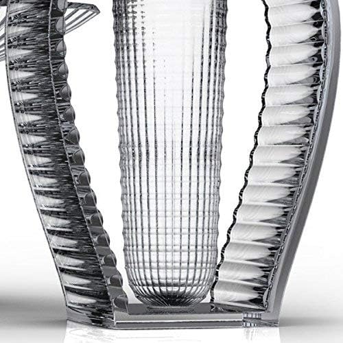 Kartell I Shine Vase, Plastik, kristall, 12.29 x 33 cm, Kristall