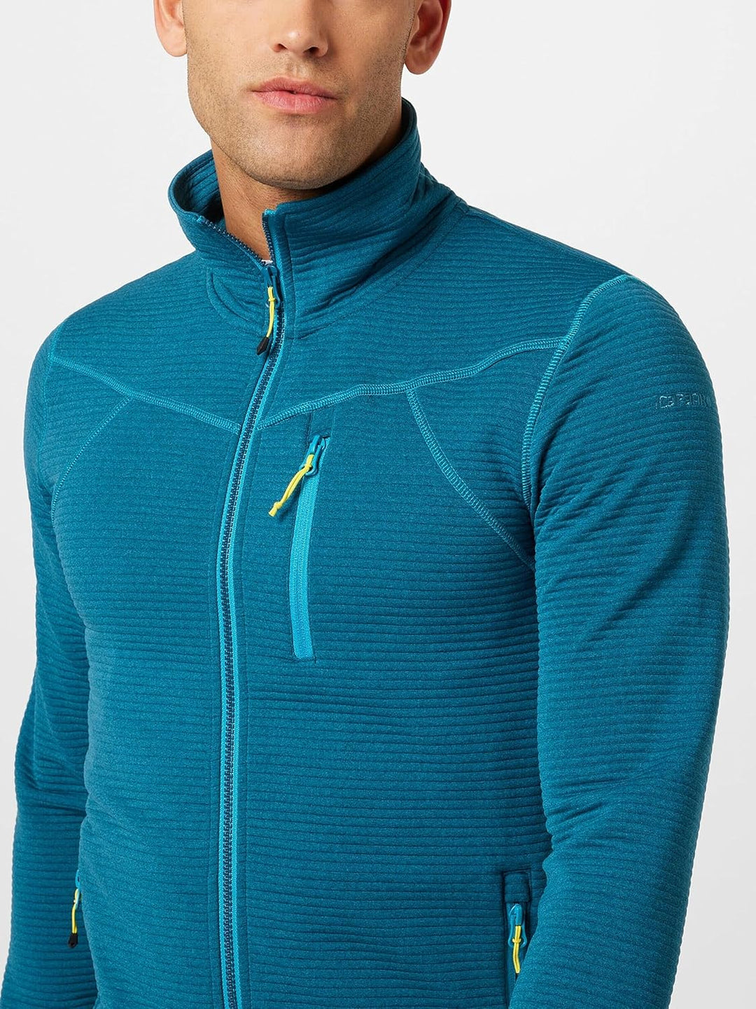 ICEPEAK Herren Funktionsfleecejacke Berthold S Türkis, S Türkis