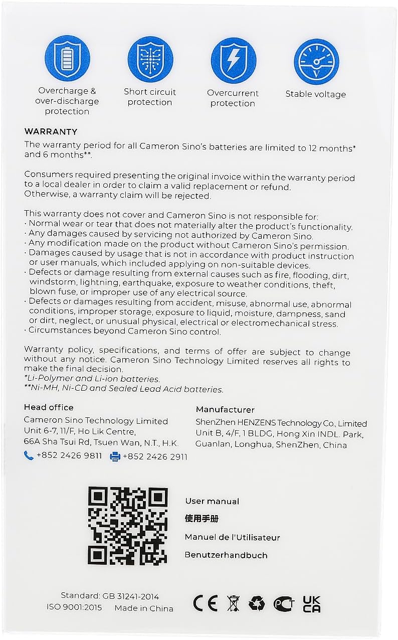 3000mAh Ersatzakku kompatibel mit Philips Avent SCD620/26, Avent SCD630/26, Avent SCD630/37, SDC625/