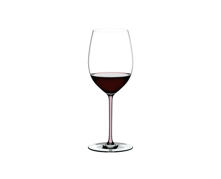 Riedel Fatto A Mano Cabernet Weinglas, einzelner Stiel, rosa, Cabernet