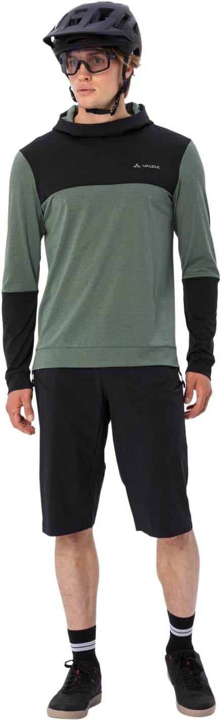 VAUDE Herren Men's Qimsa Hoody T-Shirt S Agave, S Agave