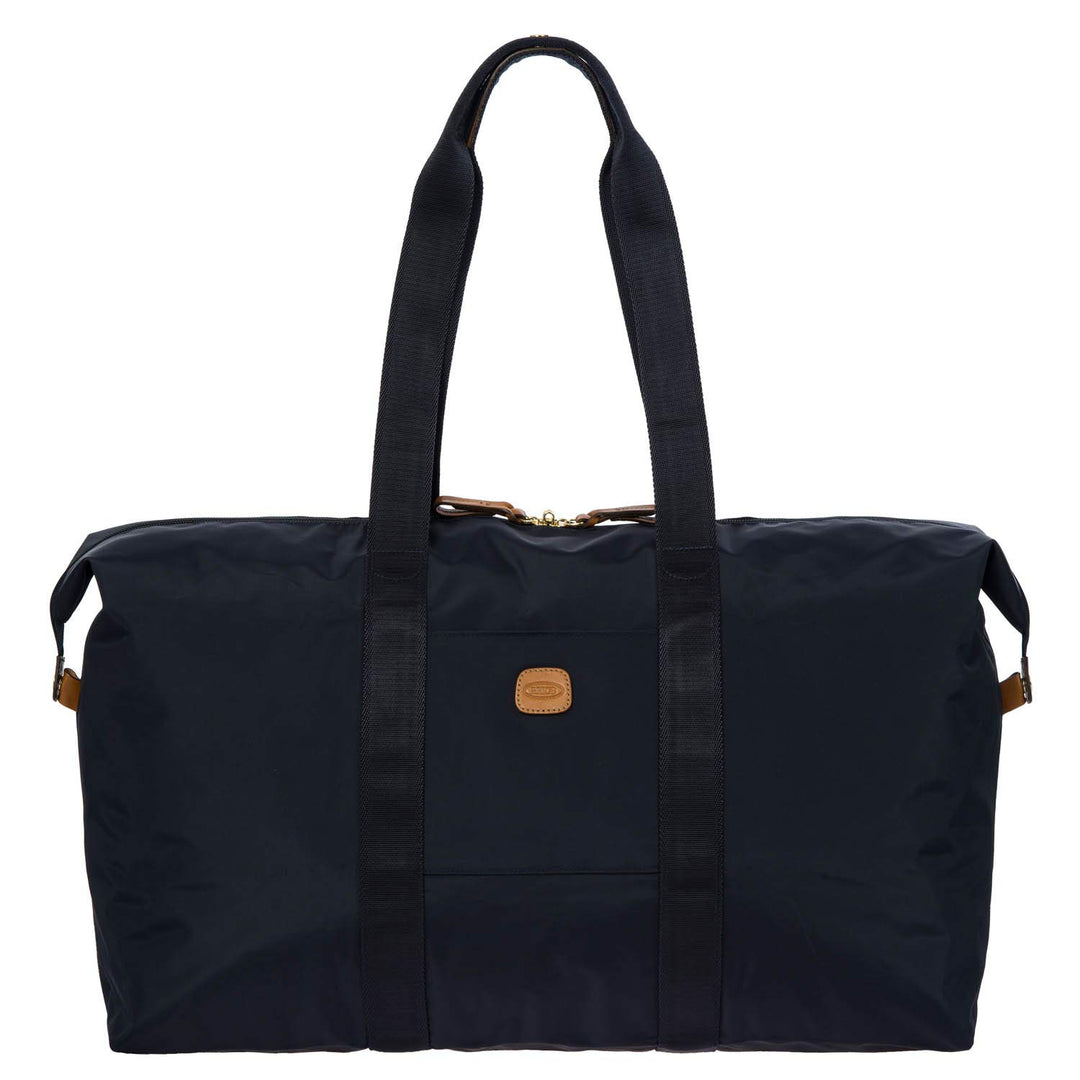 BRIC'S - Grosse Faltbare 2-in-1-reisetasche Aus Nylon Ocean Blau, Ocean Blau