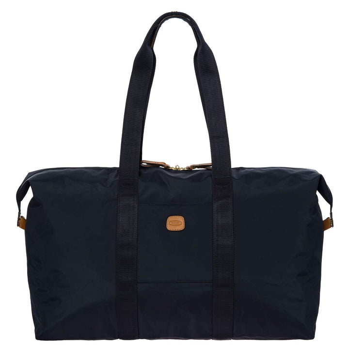 BRIC'S - Grosse Faltbare 2-in-1-reisetasche Aus Nylon Ocean Blau, Ocean Blau
