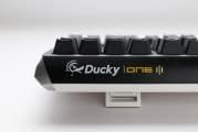 Ducky One 3 Classic Black/White TKL Gaming Tastatur, RGB LED - MX-Black (US), Black
