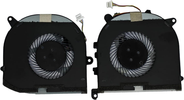 Lee_Store Ersatz-Lüfter für Dell XPS 15 9560 CPU + GPU Lüfter 2 Lüfter Links + rechts DP/N 0VJ2HC 0T