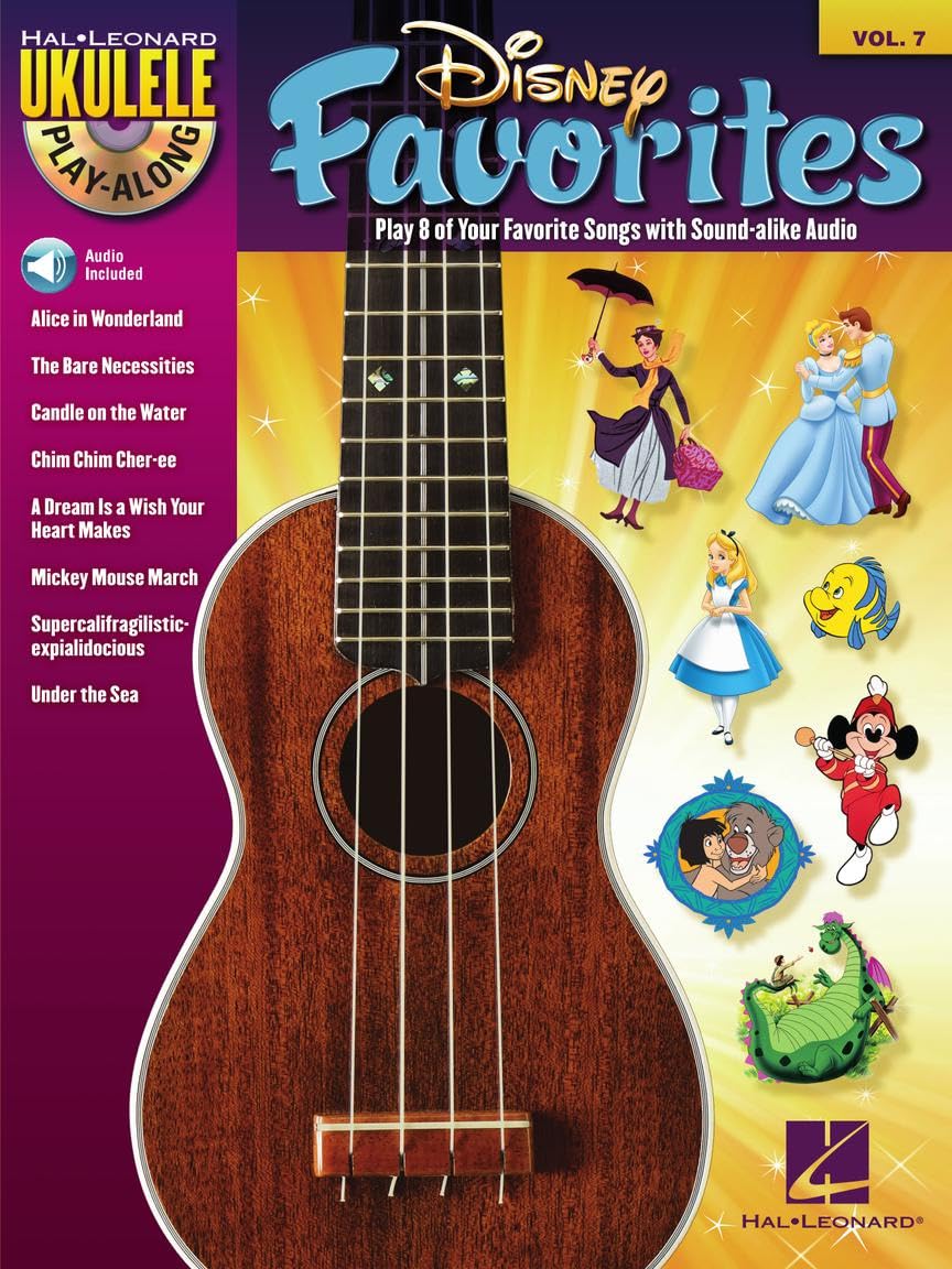 Ukulele Play-Along Volume 7: Disney Favourites: Play-Along, CD für Ukulele (Ukulele Play-Along, 7, B