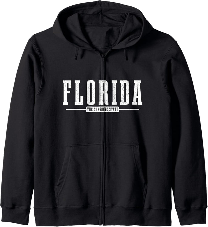 Florida Vintage USA Amerika Souvenir Kapuzenjacke