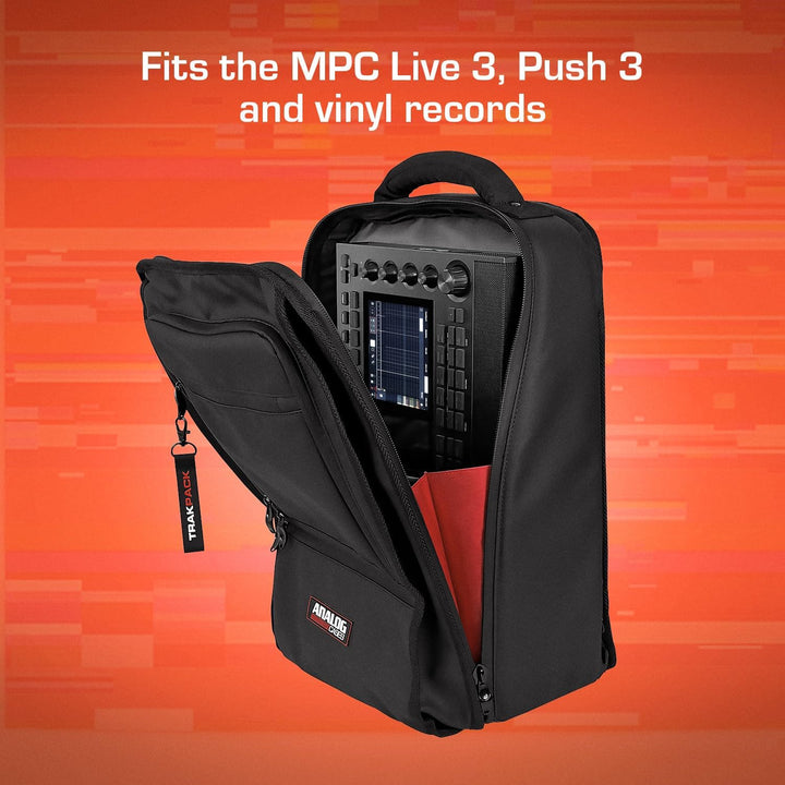 Analog Cases TRAKPACK Backpack, Geräterucksack (robuster Transportrucksack, für Produzenten und DJs,