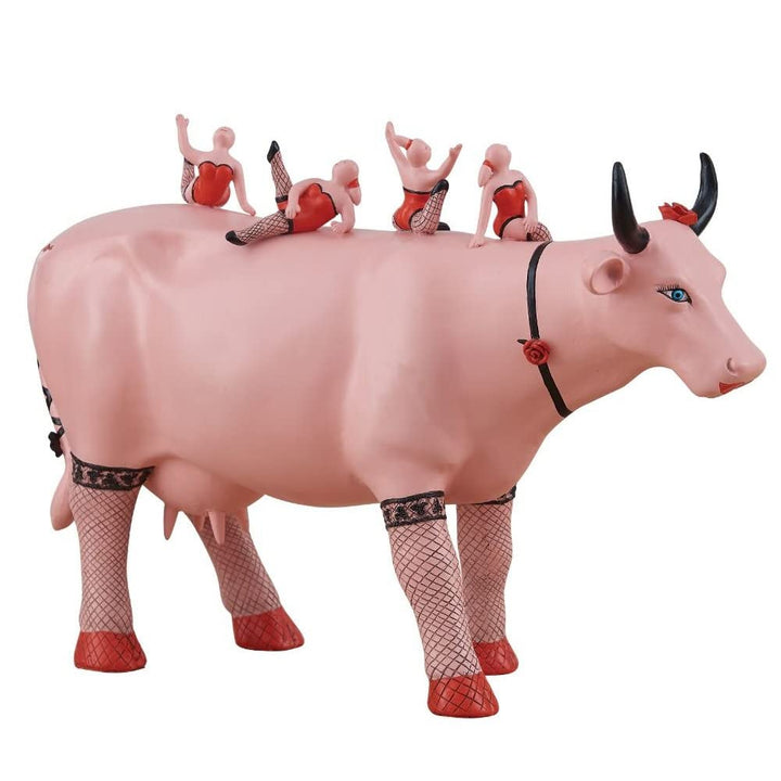 CowParade Cow - Addicted to Love (XL) Resin, 38 x 24 cm