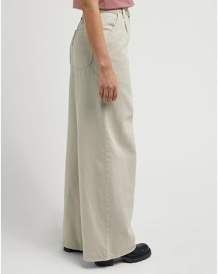 Lee Damen Relaxed Chino Pants 26W / 31L Beige, 26W / 31L Beige