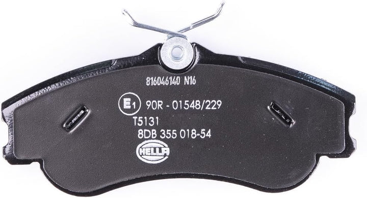 HELLA PAGID 8DB 355 018-541 Bremsbelagsatz - T5131 - Dicke/Stärke: 19.3mm - Bremssystem: Lucas - nic