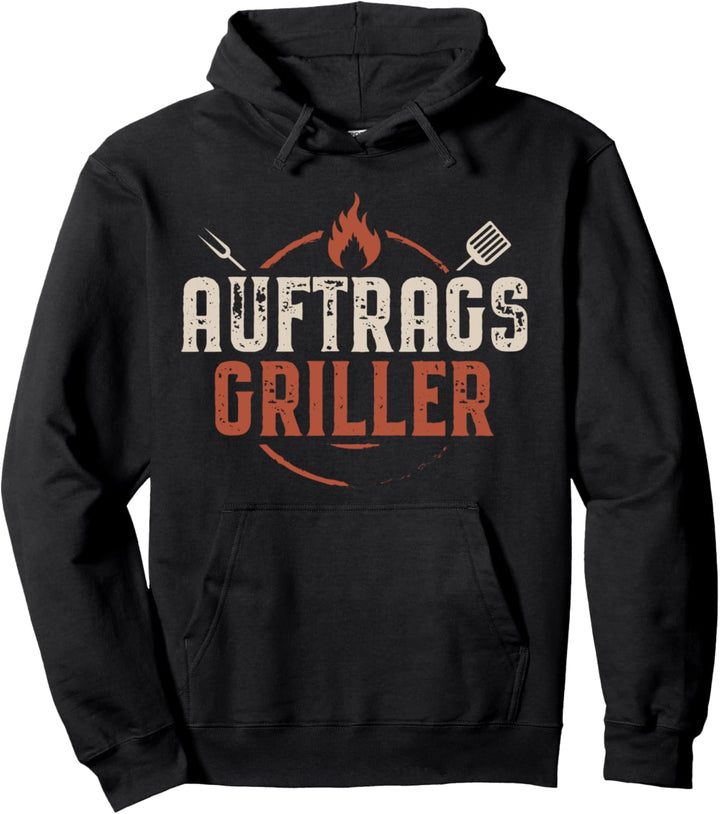 Auftragsgriller Lustiges BBQ Auftrags Griller Pullover Hoodie
