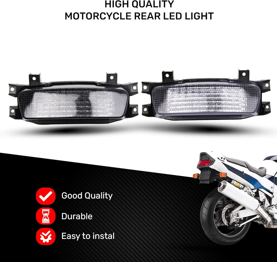 avdb-moto LED-Bremslicht mit integrierten Blinker kompatibel mit Suzuki Gsxr 600, 750, 1100 1993/199