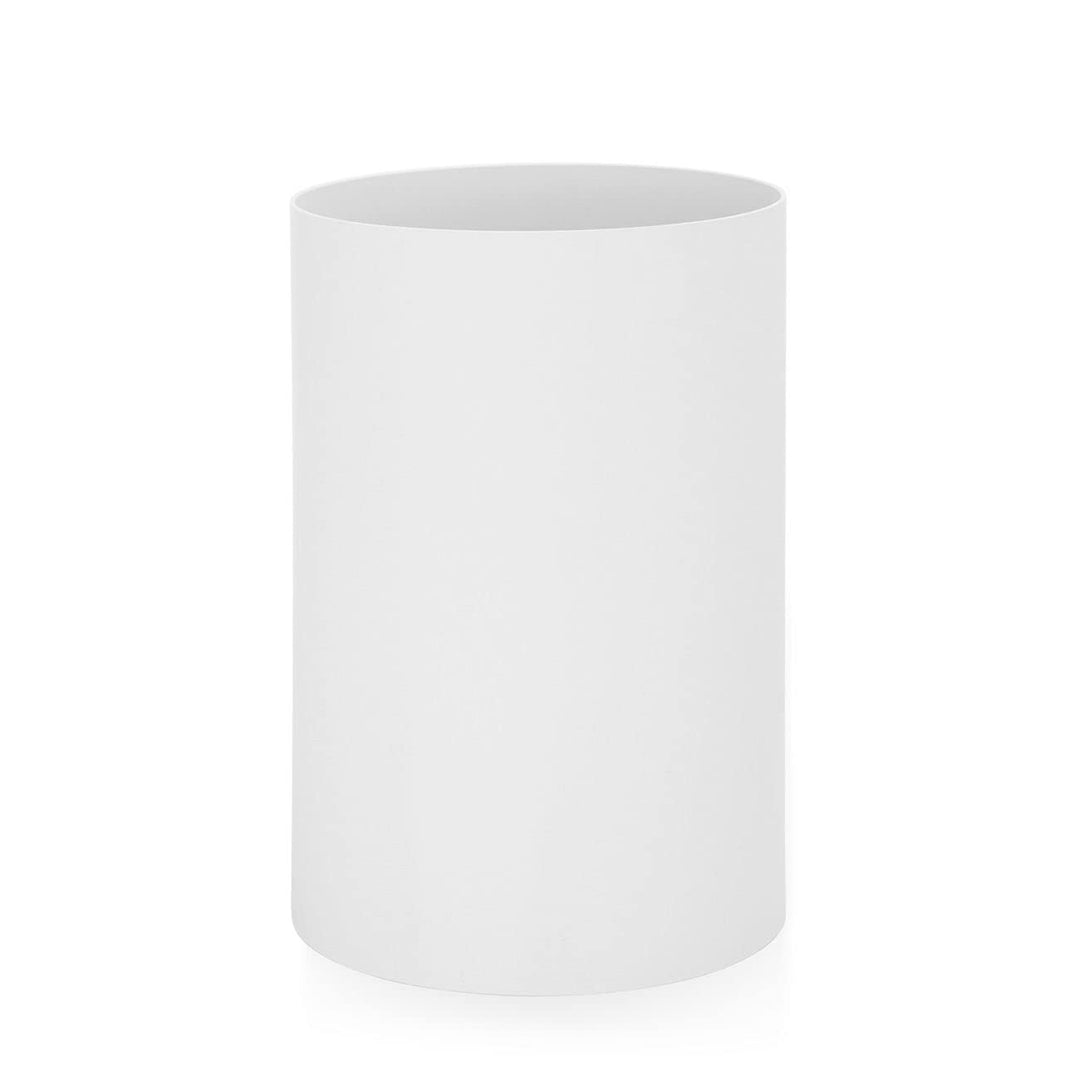 Kartell Papierkorb, Plastik, Weiss, 25 x 25 x 38 cm Bianco, Bianco