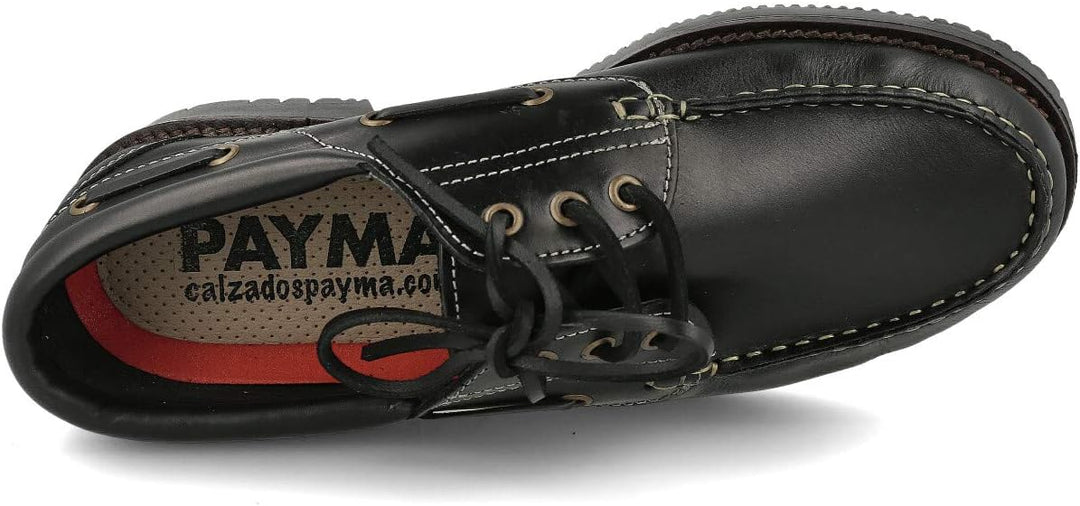 PAYMA - Herren Damen Kinder Bootsschuhe Segelschuhe Mokassins aus Seahorse Geölt Leder 3 Eye Classic
