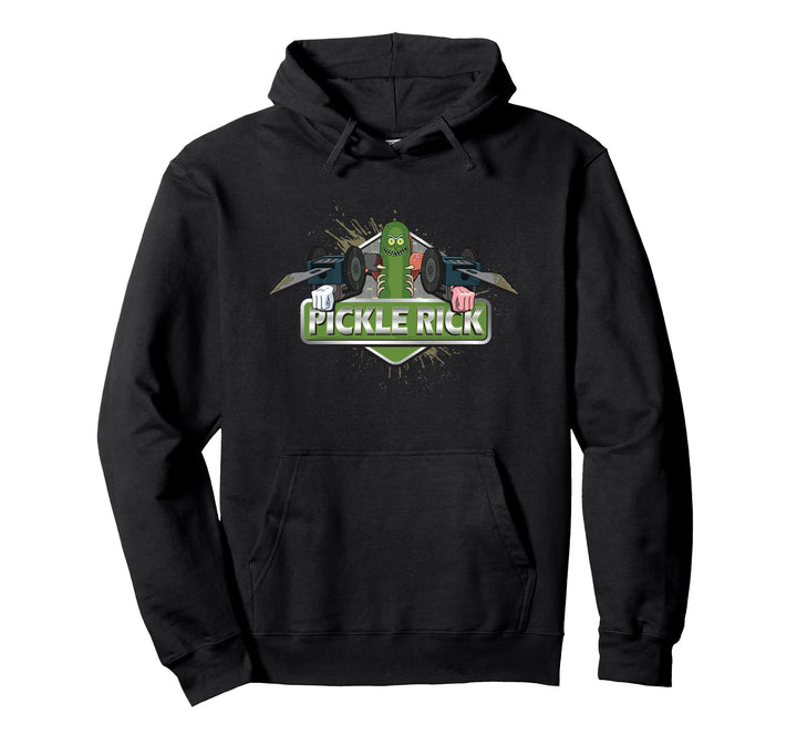 Rick and Morty Pickle Rick Pullover Hoodie
