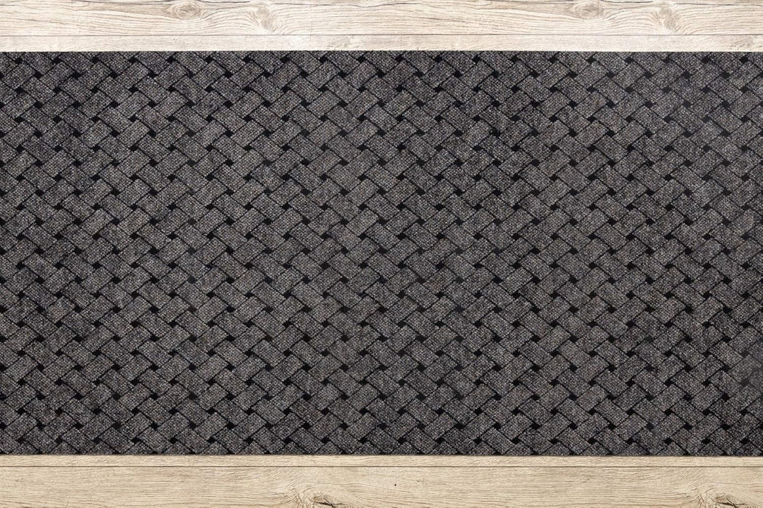 rugsx Runner - Türmatte rutschfest Vectra 316 Draussen Innen beige 100x440 cm 100x440 cm Vectra Beig