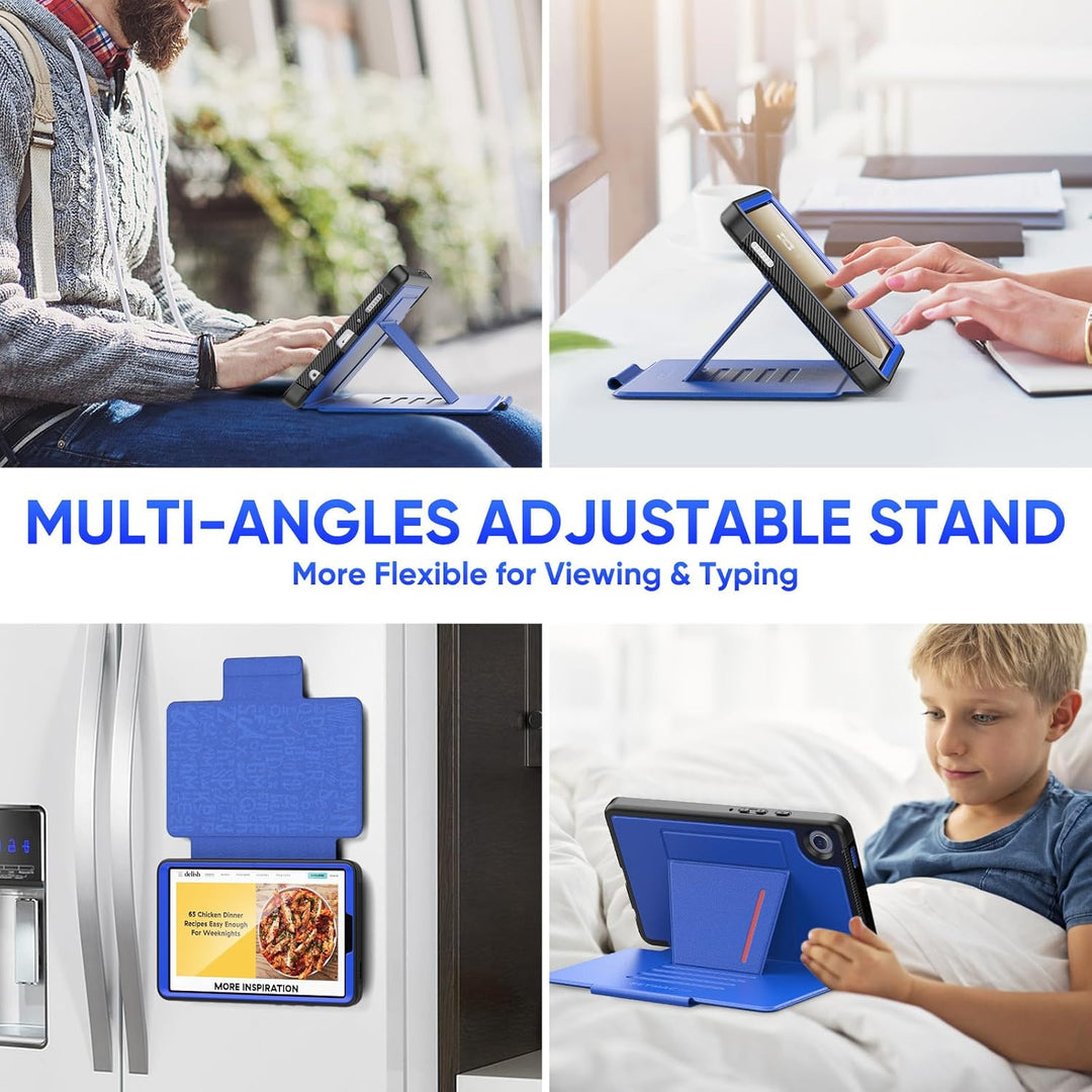 SEYMAC stock Hülle für Samsung Galaxy Tab A9 8,7 Zoll 2023 (SM-X110/X115/X117), StossfesteHülle mit