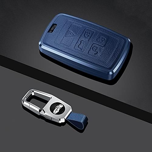 HIBEYO Smart Autoschlüssel Hülle passt für Land Rover Discovery 5 Range Rover Sport Evoque Velar LR2
