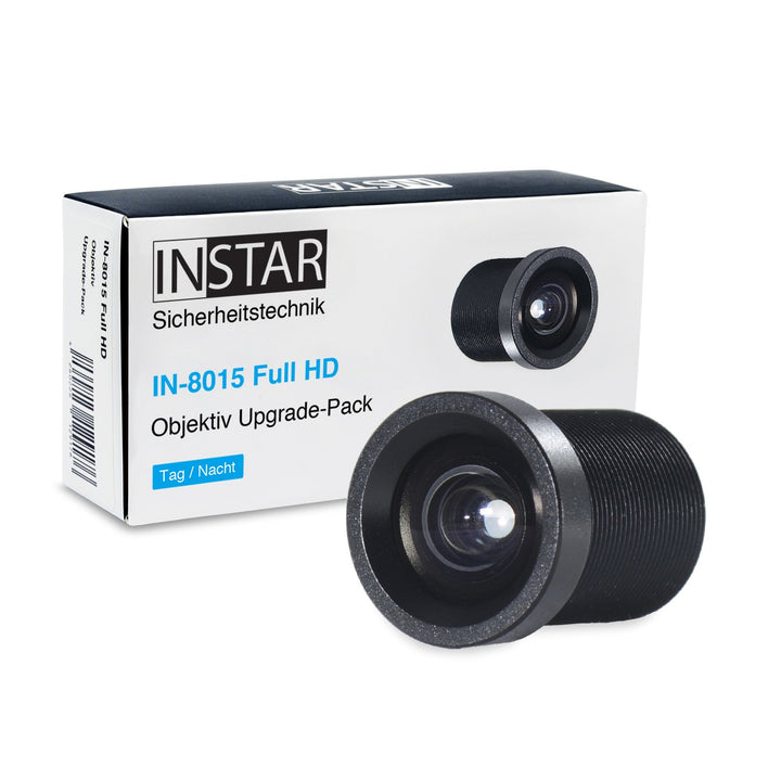 INSTAR 16mm Teleobjektiv für IN-8015 / IN-8415 2K+ / IP Kamera/Überwachungskamera/Objektiv/mehr Deta