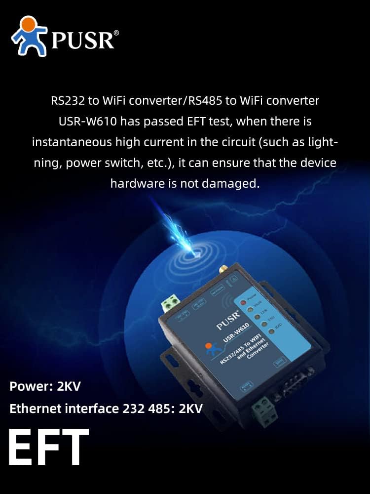 RS485/RS232 Seriell Wifi Server Konverter Seriell zu Wifi / Wifi zu Ethernet Unterstützung Gateway M