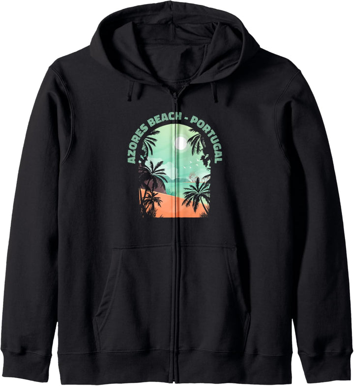 Azores Strand-Souvenir – Portugal-Erinnerung Kapuzenjacke