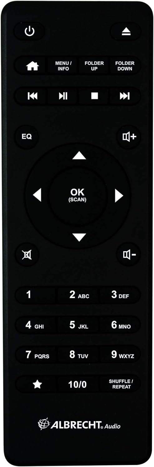 Albrecht DR 890 CD, 27389.02, Kompaktanlage - Internetradio, Digitalradio, WLAN, DAB+, UKW mit RDS,