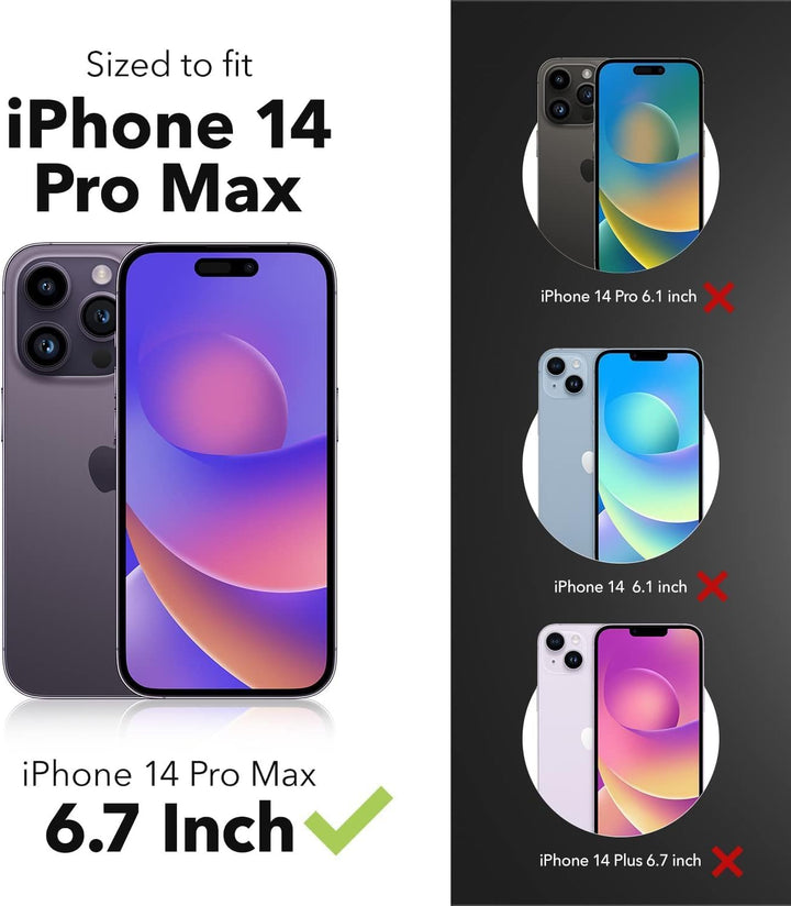 ZAGG InvisibleShield XTR2 Displayschutzfolie für iPhone 14 Pro Max – mit neuer Antireflex-Technologi