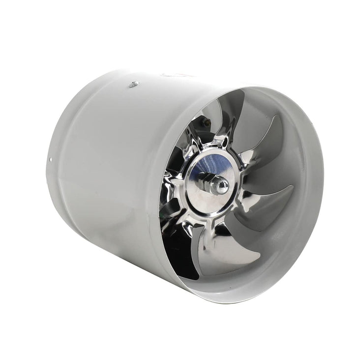 ECUTEE Rohrventilator 150mm Abluftventilator 6 inch Luftabsauger Abluft Zuluft Inline-Rohrlüfter Hoh