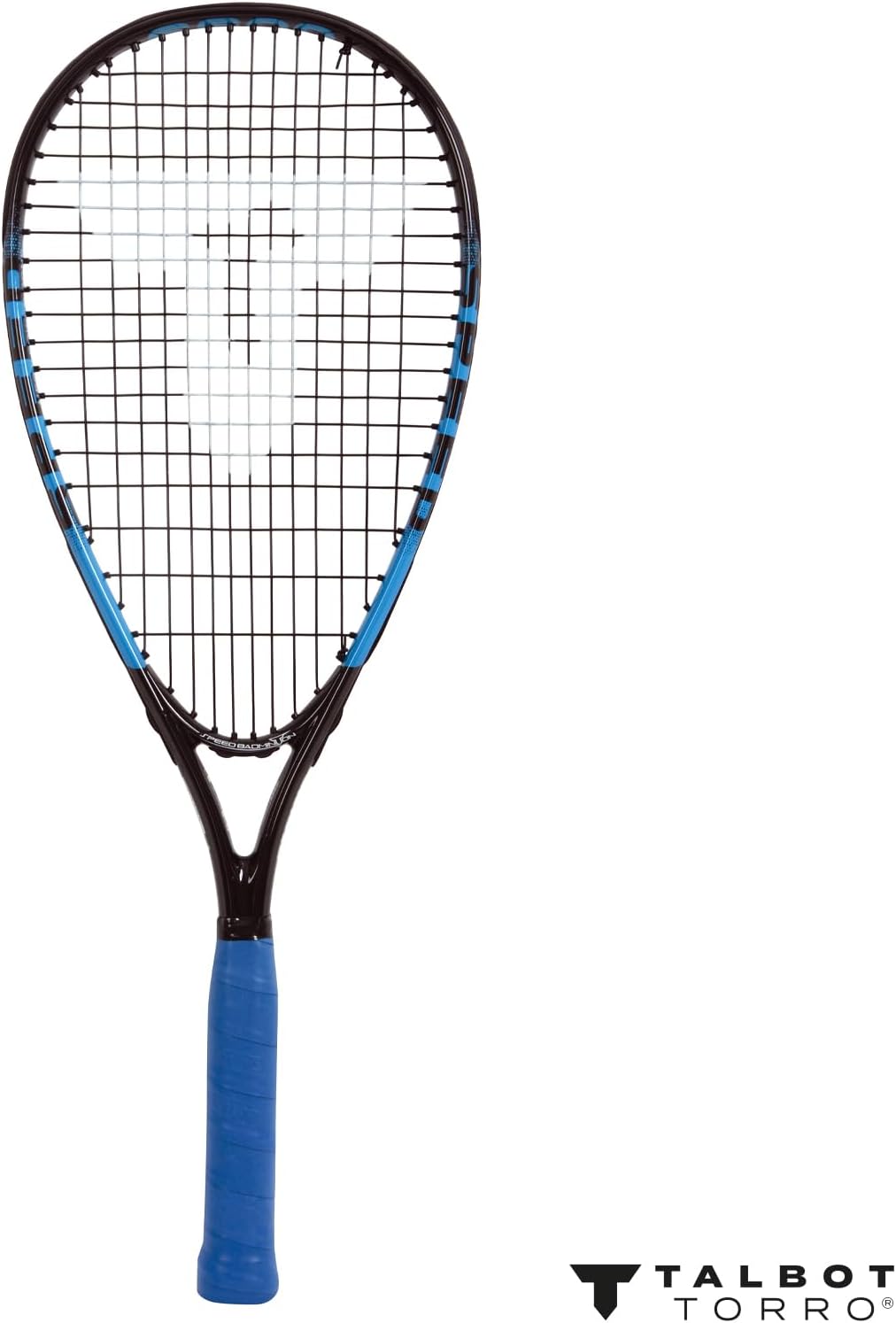 Talbot Torro Speed-Badminton Set Speed 6600, 2 kraftvolle Alu-Rackets 58,5cm, 6 oder 5 windstabile F