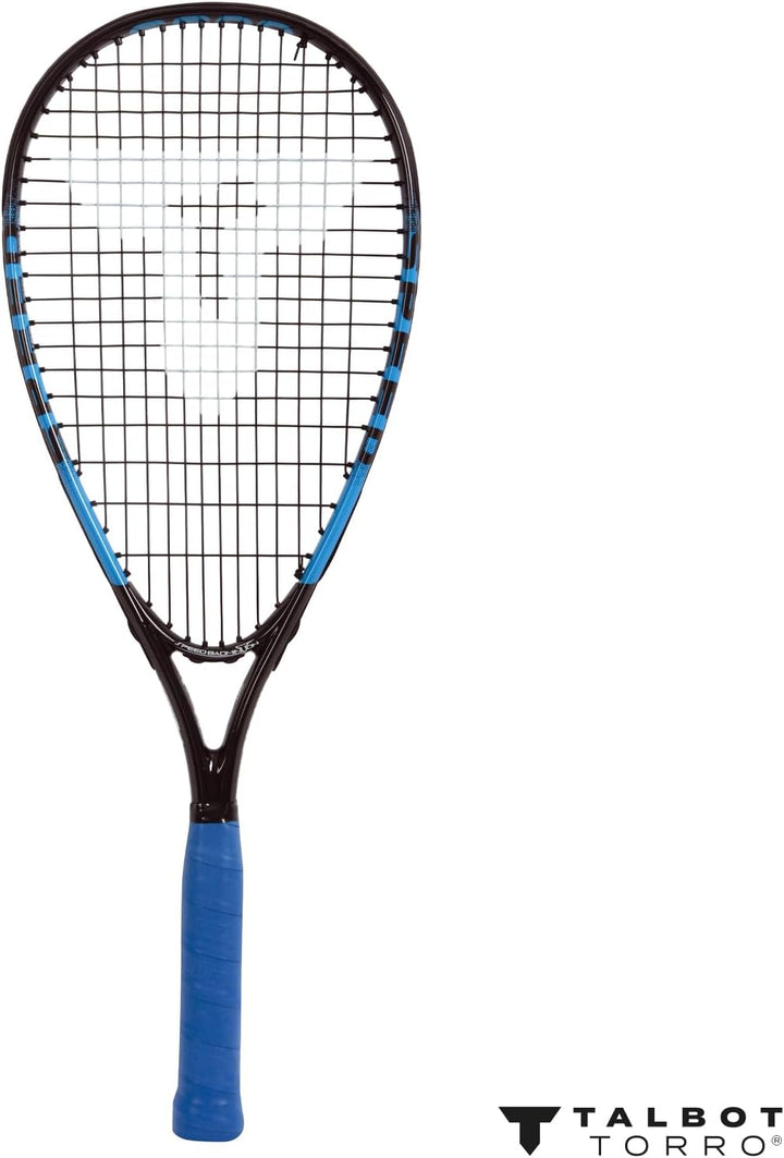Talbot Torro Speed-Badminton Set Speed 6600, 2 kraftvolle Alu-Rackets 58,5cm, 6 oder 5 windstabile F