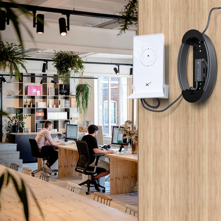 EDUP Starlink Ethernet-Kabelhalter mit Adapterhalter, wandmontierbare Ethernet-Kabelbox, Starlink-In
