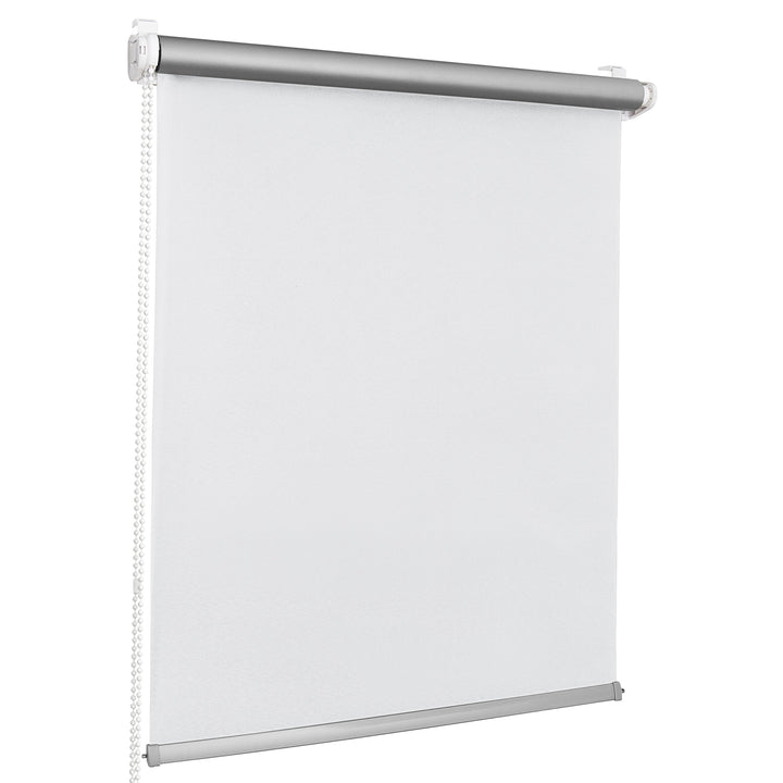 ROLLMAXXX Thermo Verdunkelungsrollo Klemmfix ohne Bohren (110 x 150 cm, Weiss) 110 x 150 cm Weiss, 1