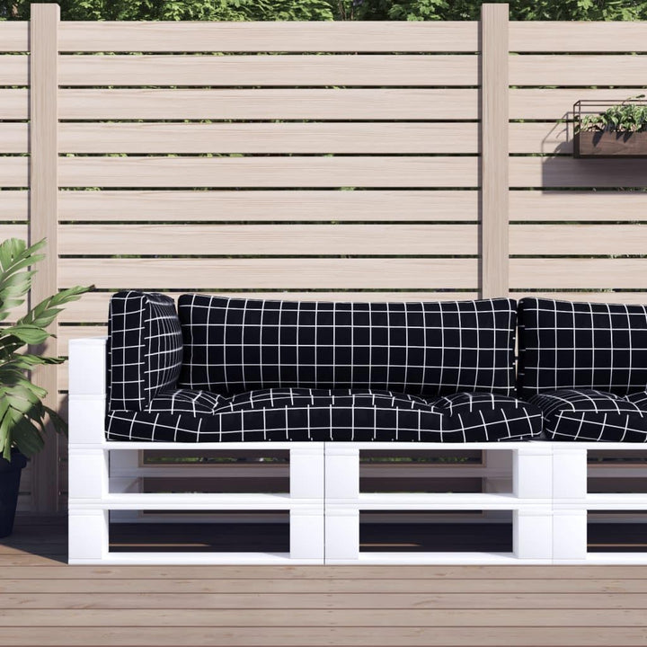 vidaXL Palettenkissen 3-TLG., Palettenauflage für Europaletten, Palettenpolster Palettensofa Outdoor