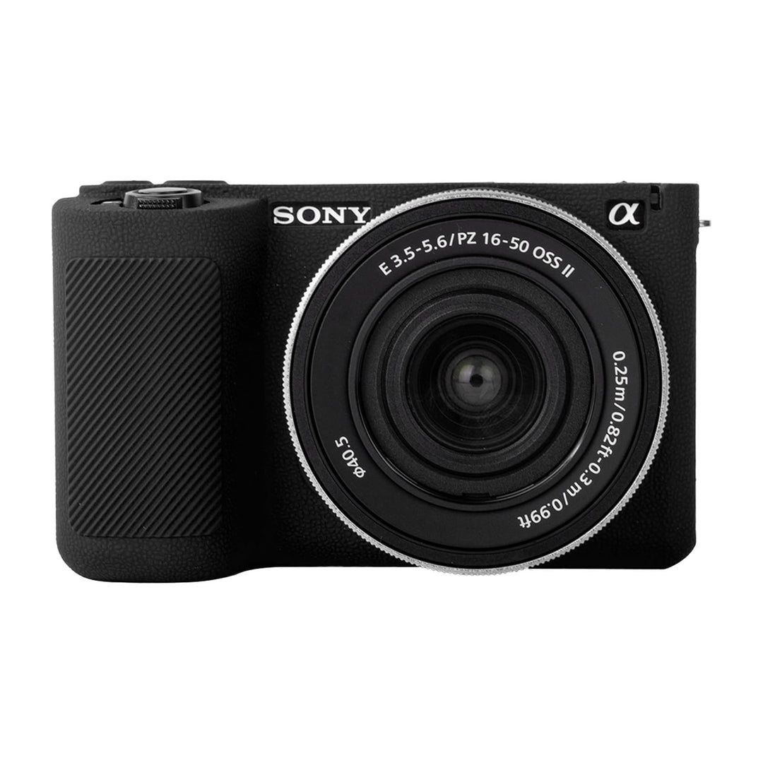 MUZIRI KINOKOO Weiche Silikonhülle, kompatibel mit Sony ZVE10 II/ZV-E10 II Digitalkamera, Schutzhüll