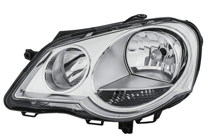 HELLA 1EE 247 019-171 FF/Halogen-Hauptscheinwerfer - links - für u.a. VW Polo (9N_), Links