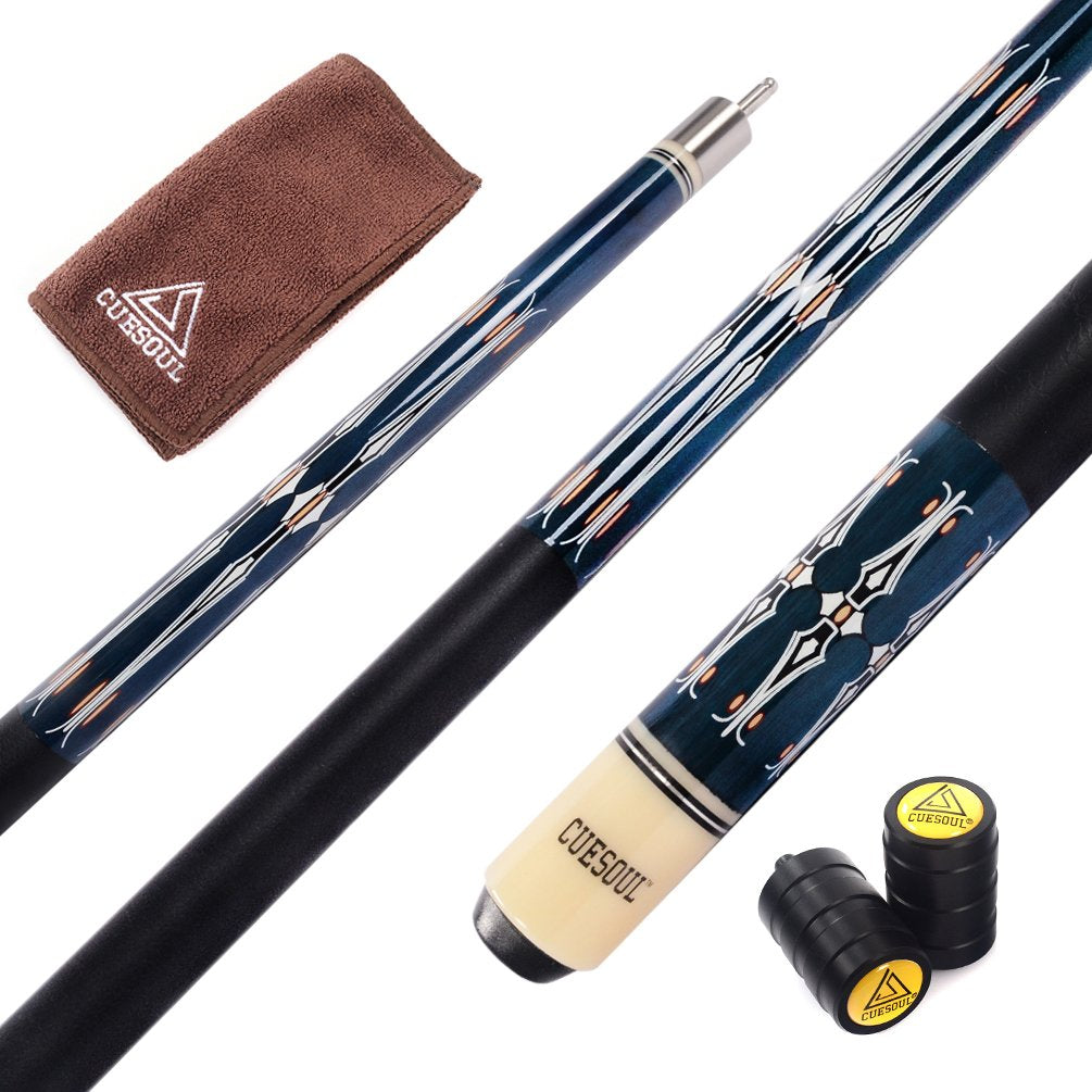 CUESOUL 57 Zoll Queue mit 13mm Cue Tipps CSPC019, CSPC019