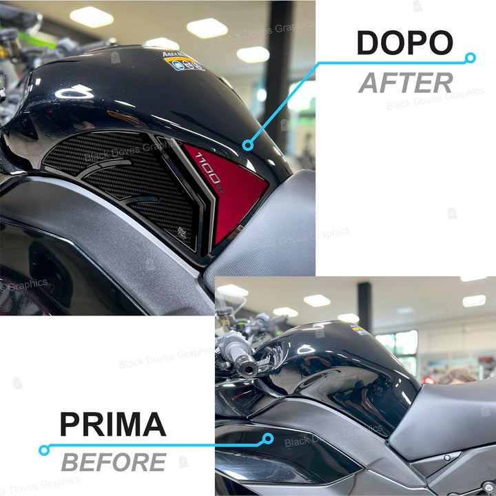 Harzbeschichtete 3D-Aufkleber kompatibel mit Kawasaki Ninja 1100 SX 2025 Metallic Matte Graphenestee