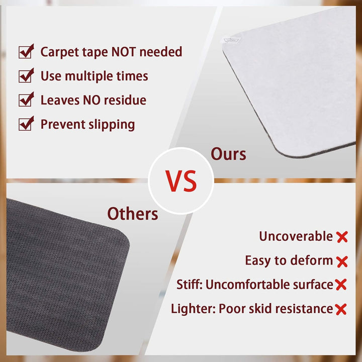 MBIGM 15er Set Stufenmatten 20 cm X 76 cm Treppenteppich Selbstklebend Sicherheit Stufenteppich für