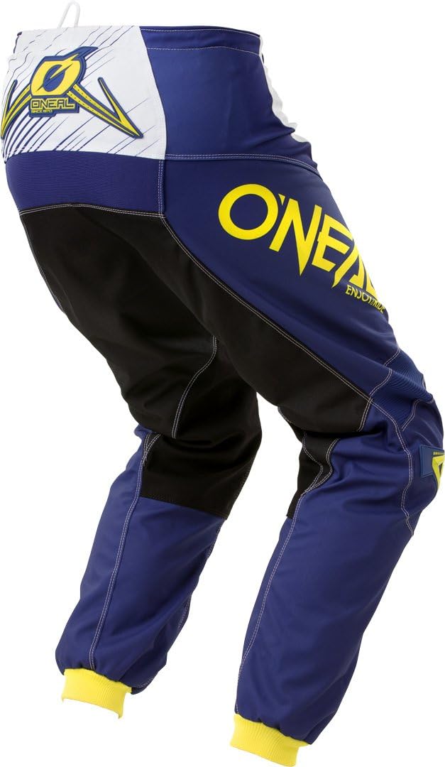 0108-527 - Oneal Element 2018 Racewear Youth Motocross Pants 28 Blue Yellow (16/18)