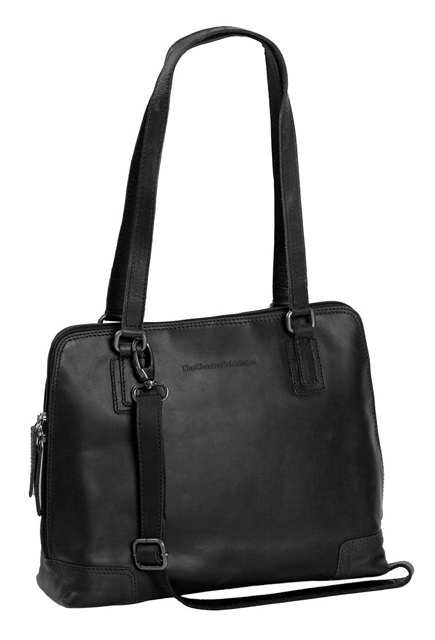 The Chesterfield Brand Manon - Handtasche Leder 35 cm black