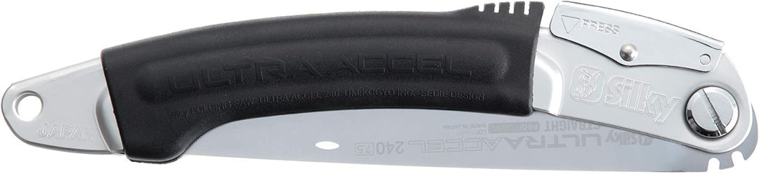 Silky Ultra Accel Straight 240mm Allround-Klappsäge zur allgemeinen Holzbearbeitung, Ultra Accel Str
