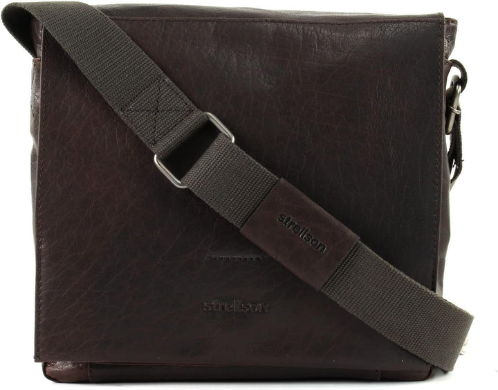 Strellson Coleman 2.0 Schultertasche SVF 28 cm 25X25X7 Dark Brown, 25X25X7 Dark Brown