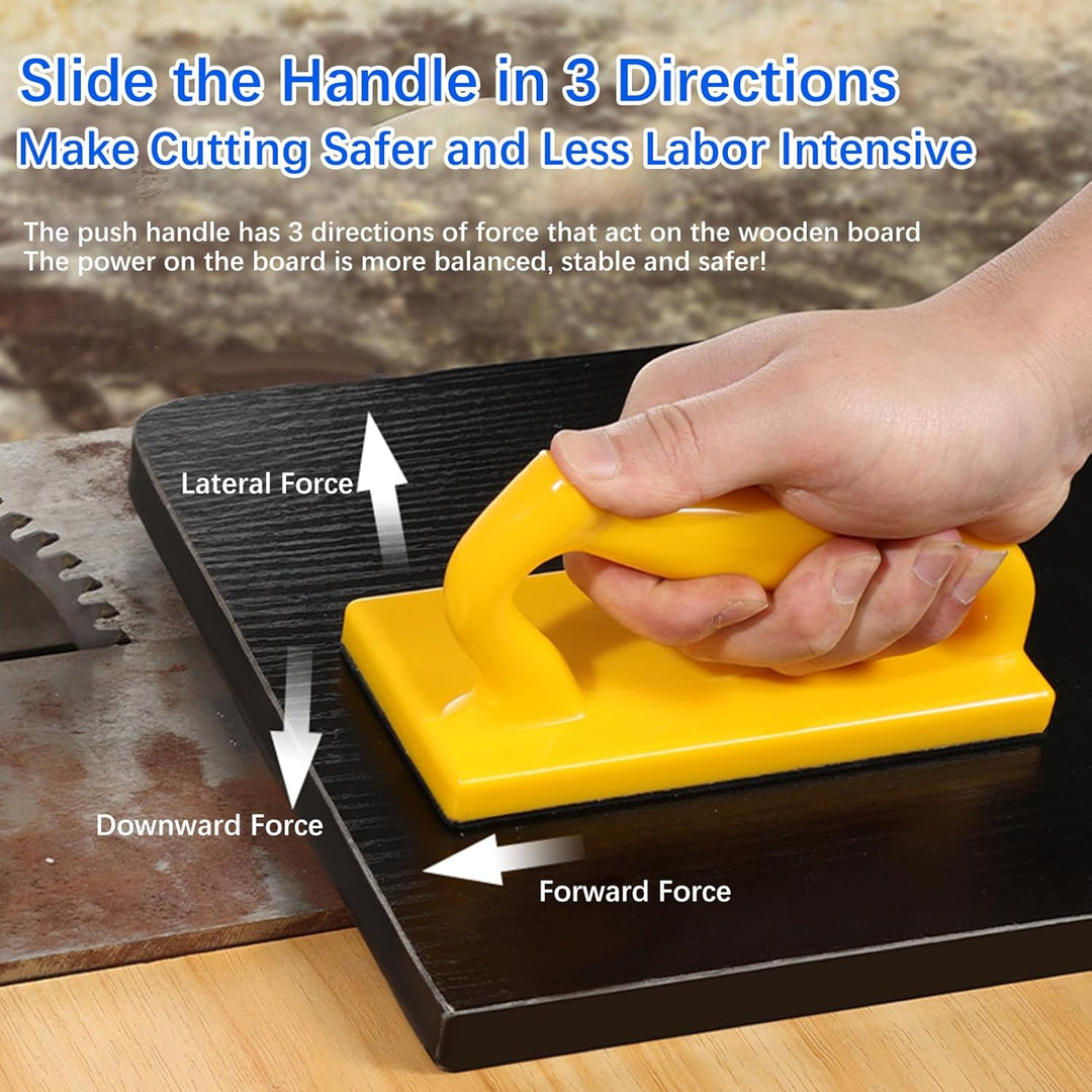 Schiebestock 2er-Pack Sicherheitsschubblock Holzsäge Schneiden Pushblock für Frästische Jointers For