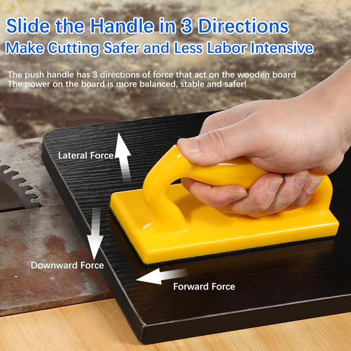 Schiebestock 2er-Pack Sicherheitsschubblock Holzsäge Schneiden Pushblock für Frästische Jointers For