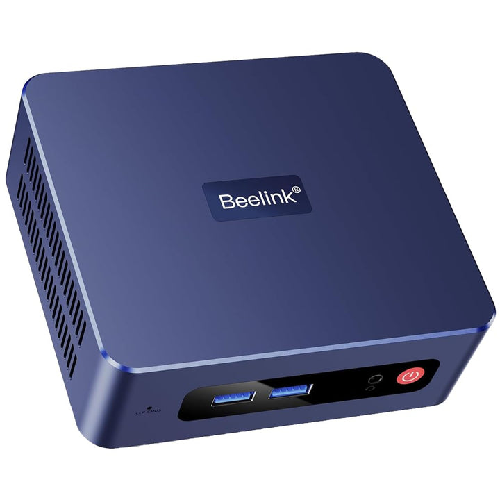 Beelink Mini PC SER3 Mini Computer mit AMD Ryzen 5 3500U (4C/8T, bis 3,7 GHz), 16GB SO-DIMM DDR4 + 2