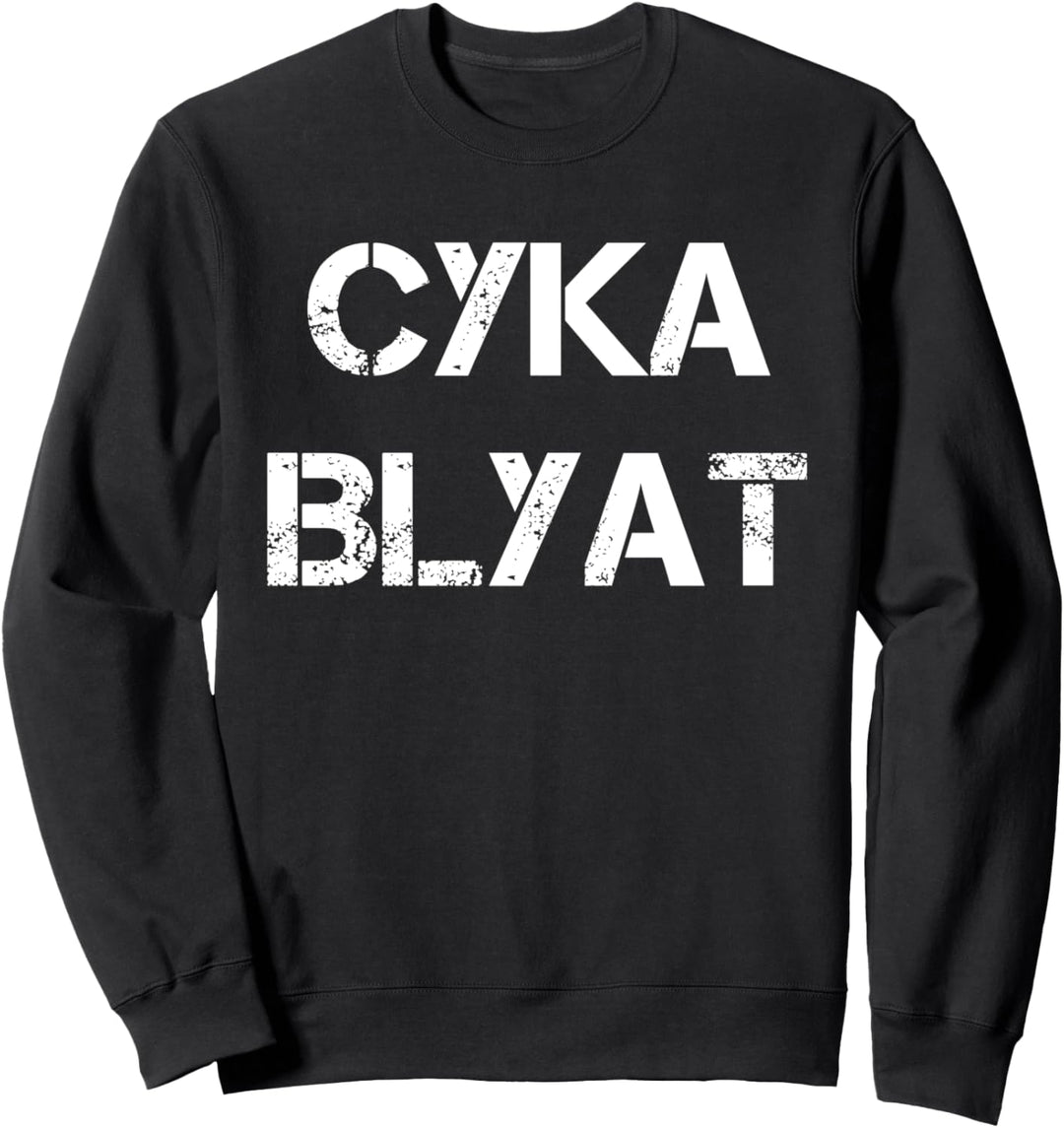 Cyka Blyat Russischer Spieler Meme Cyka Blyat Sweatshirt
