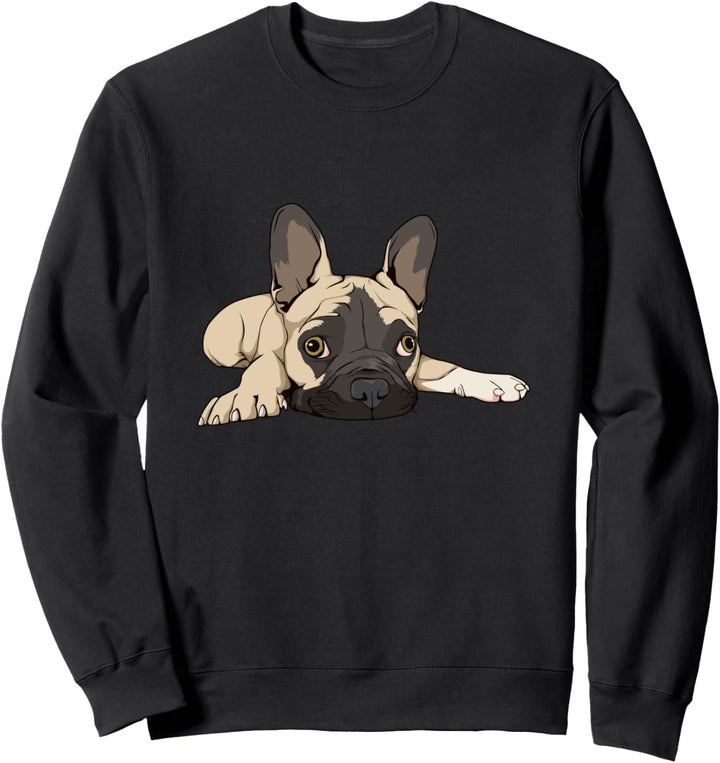 Frenchie Zeichnung Sachen Französische Bulldoggen Sweatshirt
