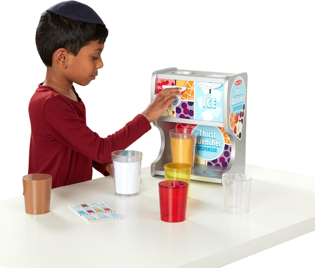 Melissa & Doug Durstlöschspender | Fantasiespiel | Essensspiel | 3+ | Geschenk für Jungen oder Mädch