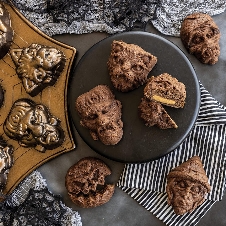 Nordic Ware Monster Mask Cakelet Monster Cakelet, Monster Cakelet